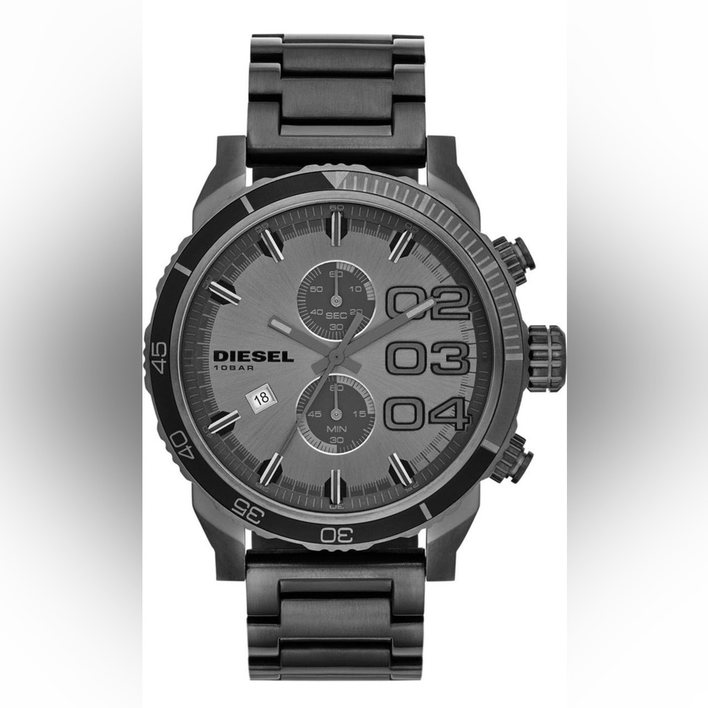 Diesel Double Down 2.0 Round Chronograph Bracelet Watch